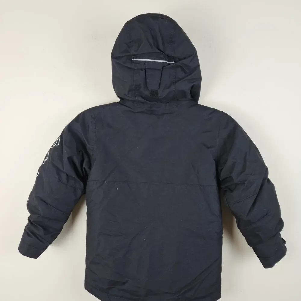 NWT Columbia Boys Timber Turner Jacket Size XXS 4-5 Black SB0037-010 Omni tech